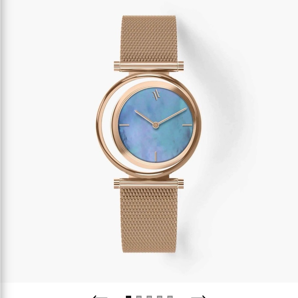VANNA Eclipse Blue Pearl Watch